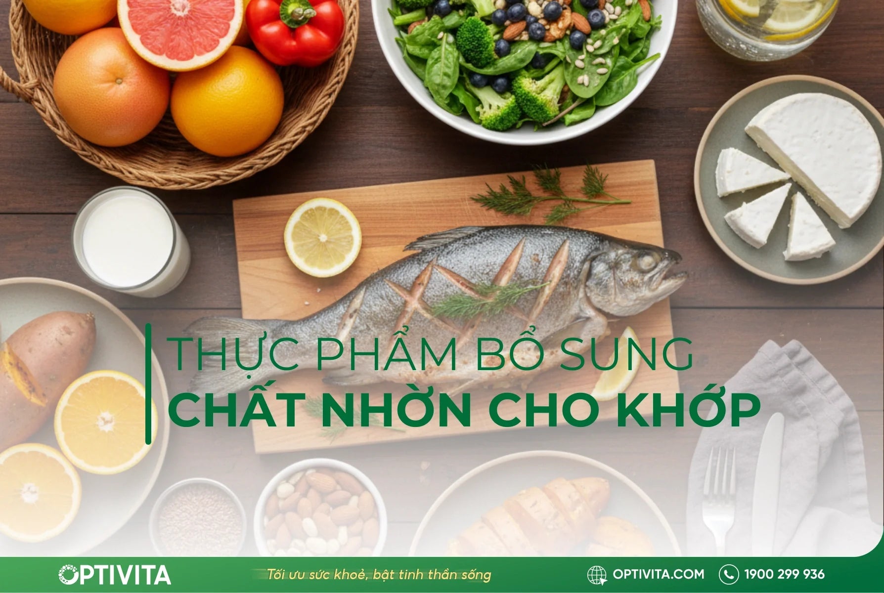 thực phẩm bổ sung chất nhờn cho khớp