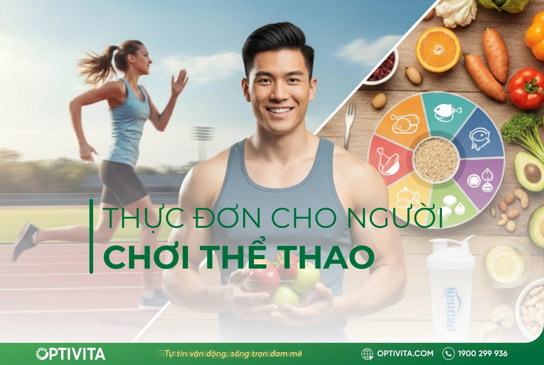 Thực đơn cho người chơi thể thao
